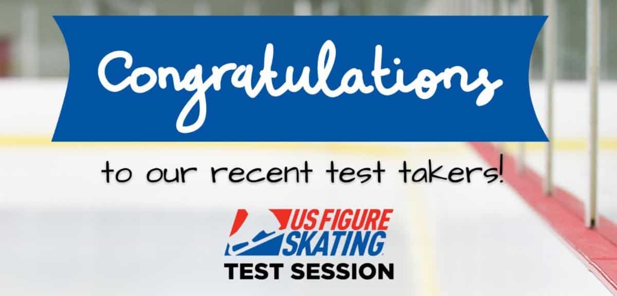 Congratulations to our recent test takers